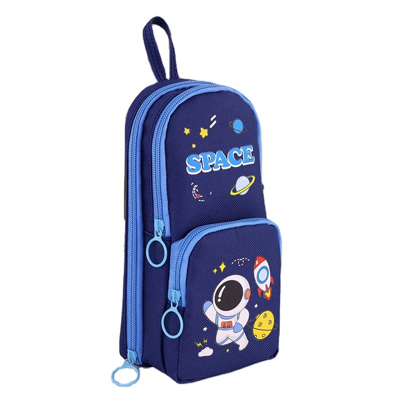 3 Layer Multi-Functional Large Capacity Dirt Resistant Student Appearance Level Small Bag Panda Pen Bag