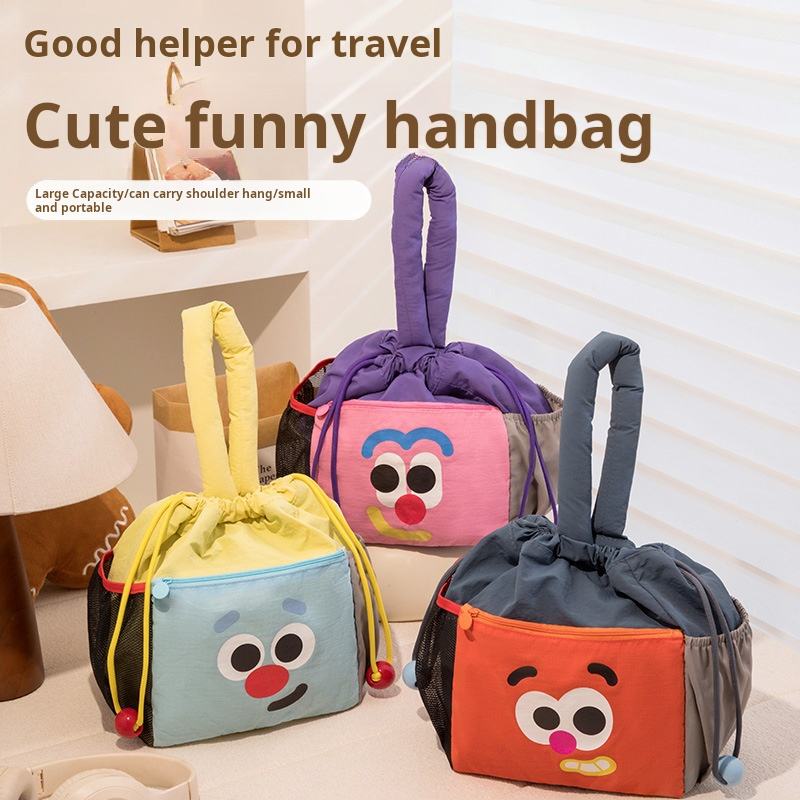 Large-capacity Drawstring Makeup Bag
