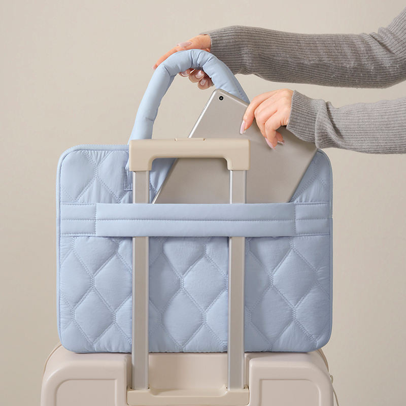 New Lightweight Puffy Laptop Briefcase MKW4361