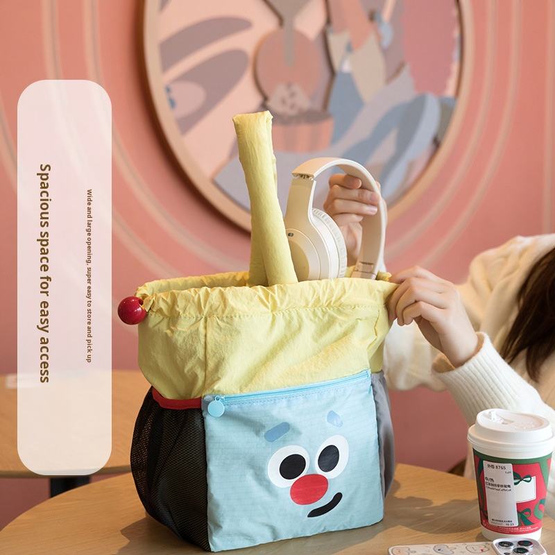 Large-capacity Drawstring Makeup Bag