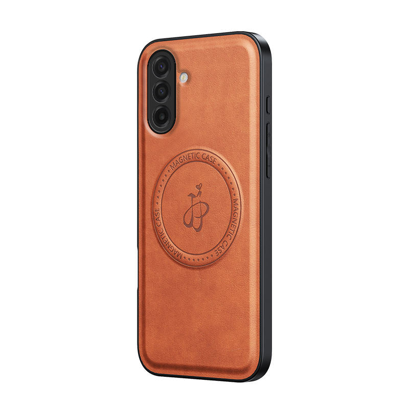 Durable Magnetic Bracket Phone Case,Suitable For Samsung Galaxy Note 20 Ultra A54 A55 A16 A06 5G PU Leather Bracket Anti Drop And Shockproof Back Cover