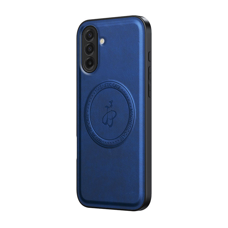Durable Magnetic Bracket Phone Case, Suitable For Samsung Galaxy S26 S25 Plus PU Leather Bracket Anti Drop And Shockproof Back Cover