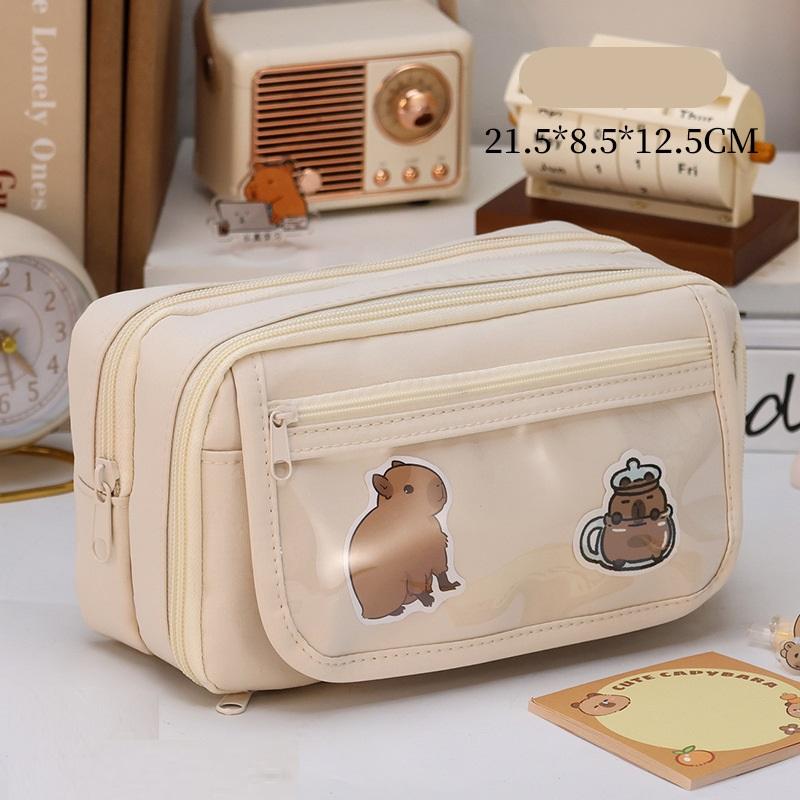 New Dolphin Pencil Case Large Capacity Pencil Box for Junior High School Children Boys and Girls
