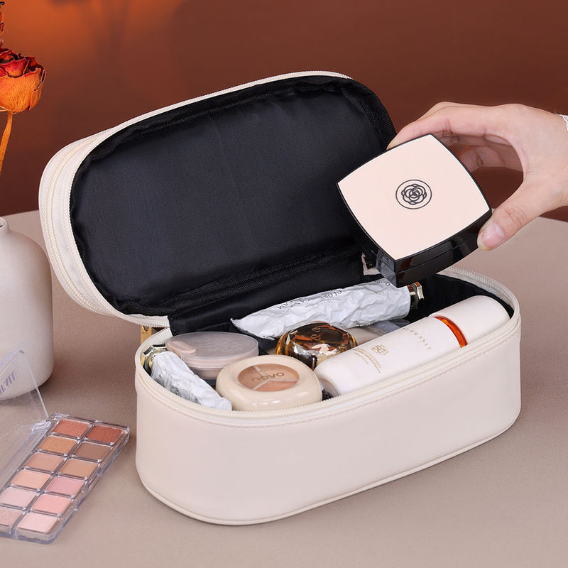 Water Resistant Portable Travel Cosmetic Organizer Case
