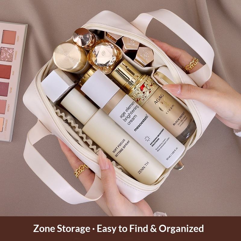 BRM Hot-selling Storage Bag Handheld Waterproof Stowable High-end Portable Large-capacity Travel Cosmetic Storage