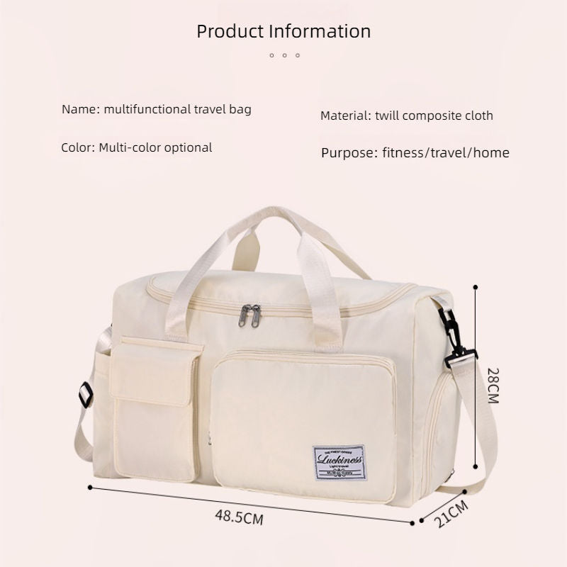 Dropshipping Large Waterproof Eco-Friendly Luxury Modern Casual Gym Sports Luggage Suitcase Travel Duffel Bags Shoe