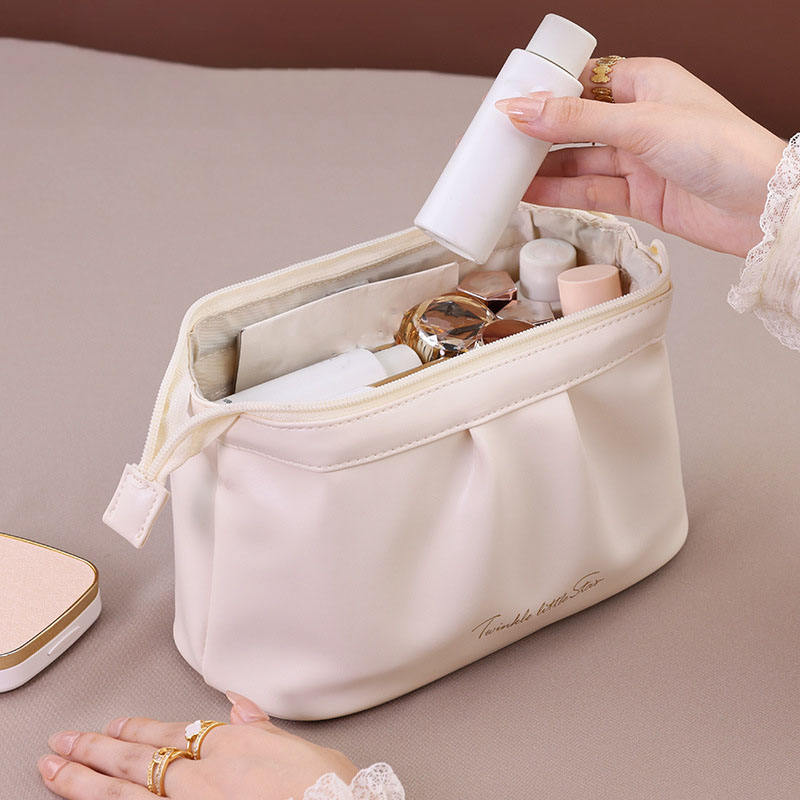 PU Womans Waterproof Multifunctional Storage Pouch Advanced Large Capacity Pouch Elegant Fashionable Hand Pouch