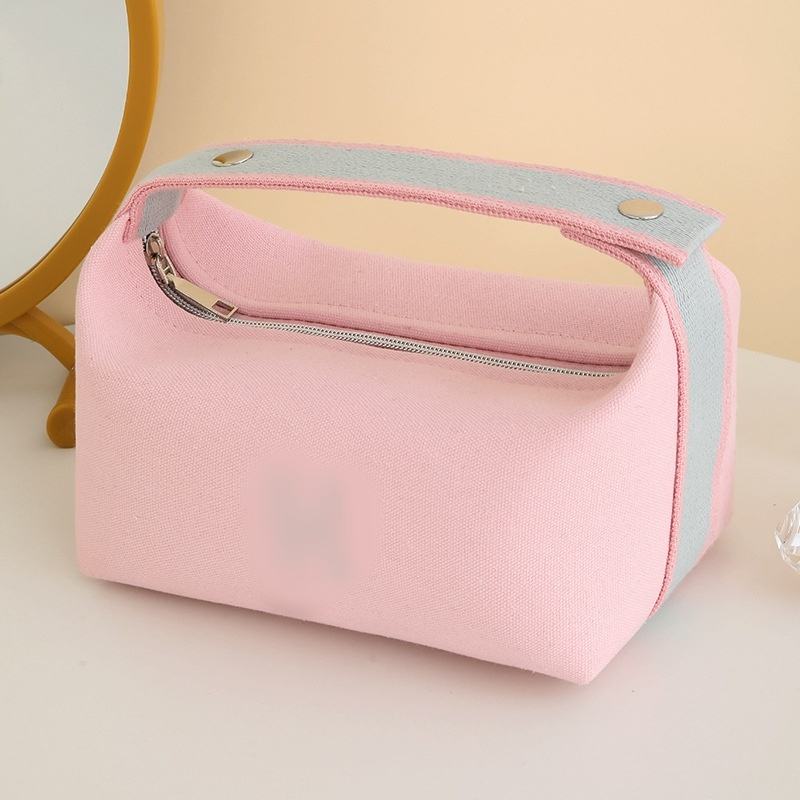 Canvas Cosmetic Cases Makeup Bag Toiletry Wash Bag Beauty Skincare Make up Pouch Bolsa Cosmetiquera