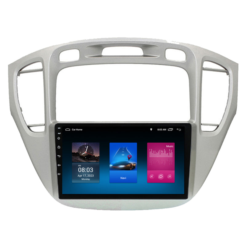 RoverOne Car Stereo Radio Bluetooth CarPlay GPS Navigation for Toyota Highlander 1 XU20 2001 - 2007