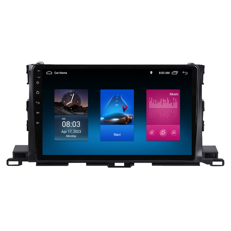 RoverOne Car Stereo Radio Bluetooth CarPlay GPS Navigation for Toyota Highlander 3 XU50 2013 - 2018