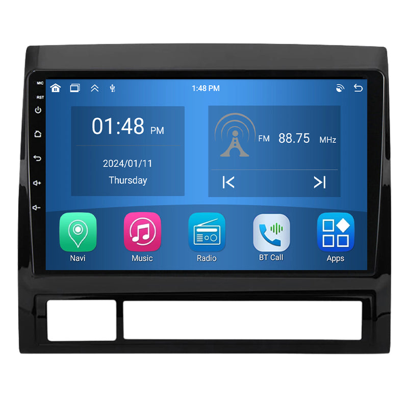 RoverOne Car Stereo Radio Bluetooth CarPlay GPS Navigation for Toyota Tacoma 2 N200 Hilux 2005 - 2015