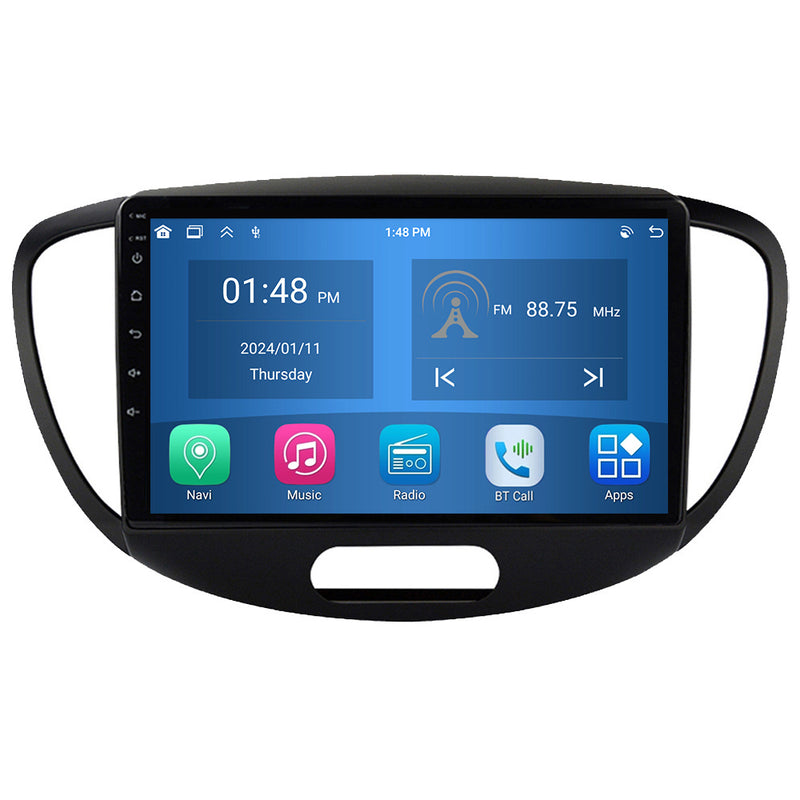 RoverOne Car Stereo Radio Bluetooth CarPlay GPS Navigation for Hyundai i10 2007 - 2013