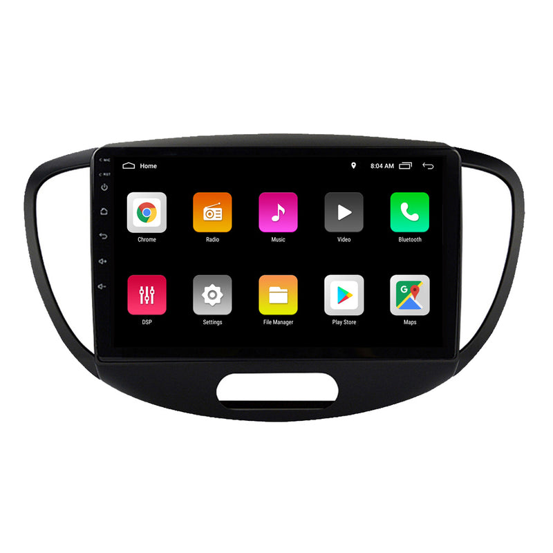 RoverOne Car Stereo Radio Bluetooth CarPlay GPS Navigation for Hyundai i10 2007 - 2013