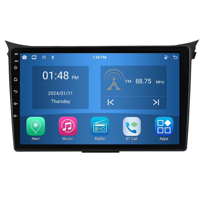 RoverOne Car Stereo Radio Bluetooth CarPlay GPS Navigation for Hyundai i30 II 2 GD 2011 - 2017