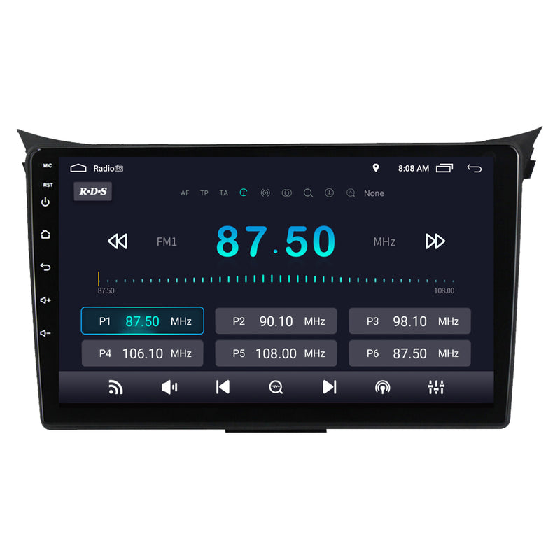 RoverOne Car Stereo Radio Bluetooth CarPlay GPS Navigation for Hyundai i30 II 2 GD 2011 - 2017