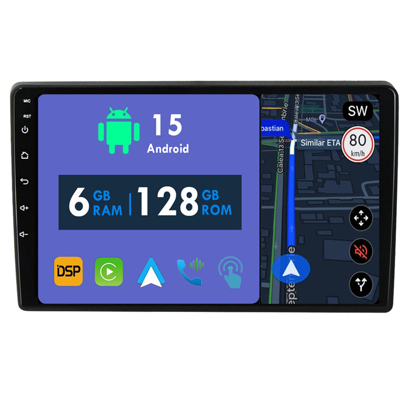 RoverOne Car Stereo Radio Bluetooth CarPlay GPS Navigation for Hyundai i40 2011 - 2019