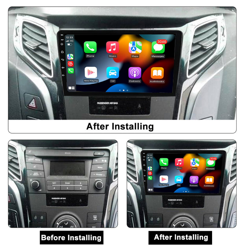 RoverOne Car Stereo Radio Bluetooth CarPlay GPS Navigation for Hyundai H1 II 2 TQ 2007 - 2015