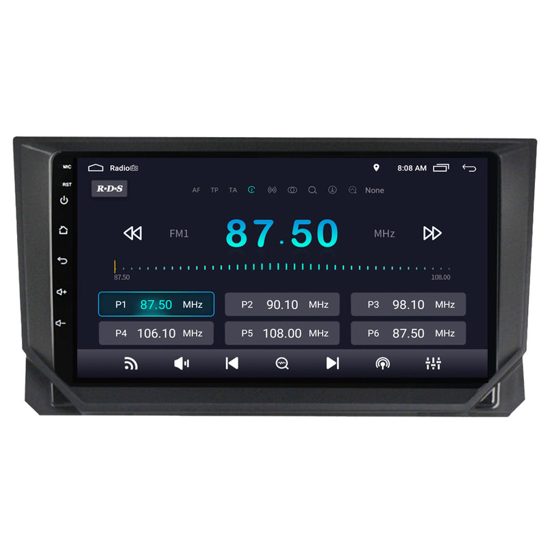RoverOne Car Stereo Radio Bluetooth CarPlay GPS Navigation for Seat Ibiza 2017 - 2020