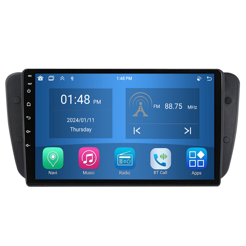 RoverOne Car Stereo Radio Bluetooth CarPlay GPS Navigation for Seat Ibiza 6J IV 4 2008 - 2015