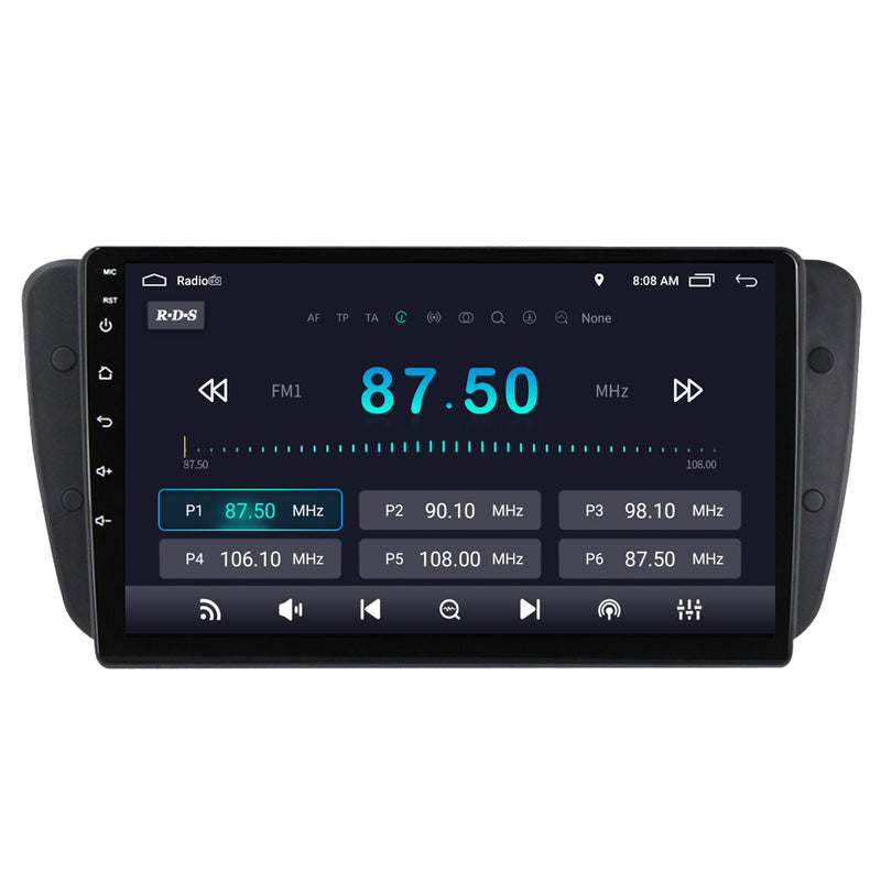 RoverOne Car Stereo Radio Bluetooth CarPlay GPS Navigation for Seat Ibiza 6J IV 4 2008 - 2015