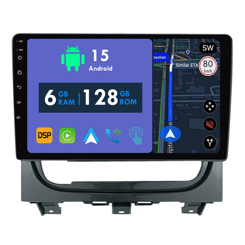 RoverOne Car Stereo Radio Bluetooth CarPlay GPS Navigation for Fiat Strada Idea 2012 - 2016