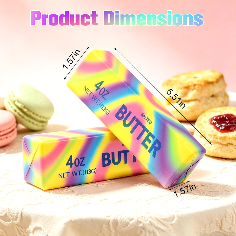 Butter Squishy Slow Rising Stress Relief Toy, Fidget Toy for Anxiety & Sensory Relief