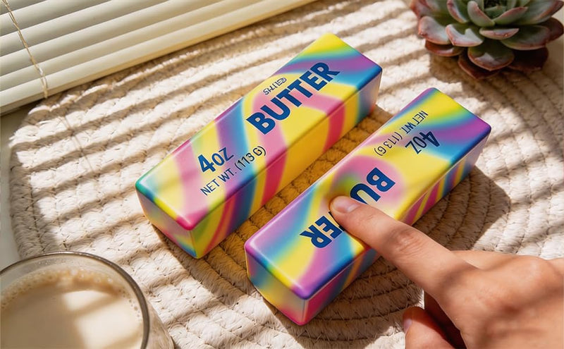 Butter Squishy Slow Rising Stress Relief Toy, Fidget Toy for Anxiety & Sensory Relief