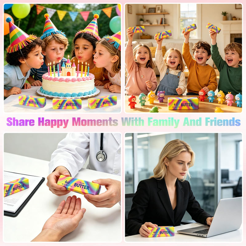Butter Squishy Slow Rising Stress Relief Toy, Fidget Toy for Anxiety & Sensory Relief