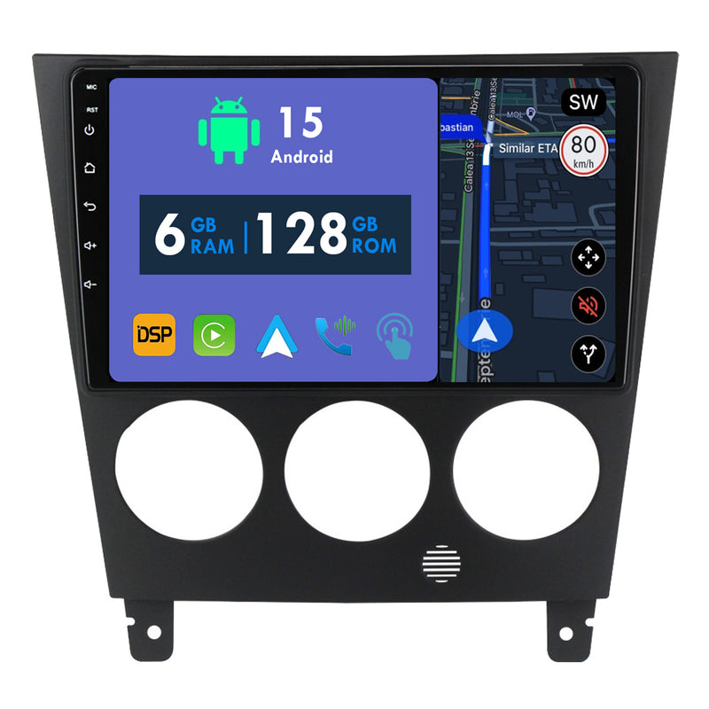 RoverOne Car Stereo Radio Bluetooth CarPlay GPS Navigation for Subaru Impreza GD GG 2002 - 2007