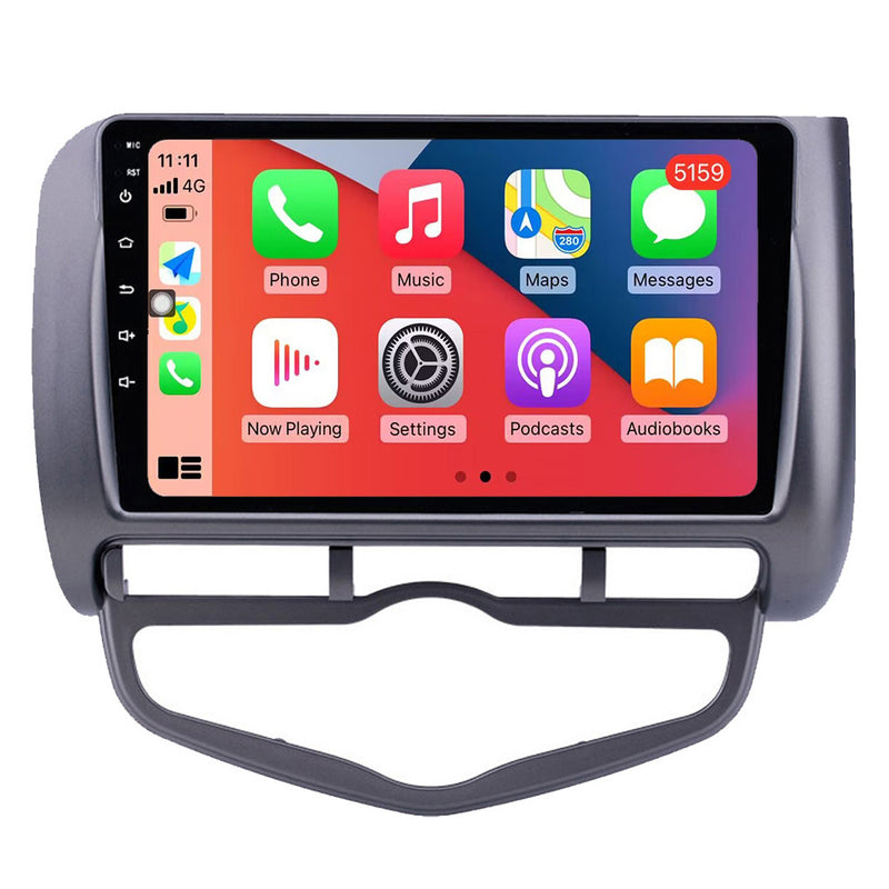 RoverOne Car Stereo Radio Bluetooth CarPlay GPS Navigation for Honda Jazz City 2002 - 2007