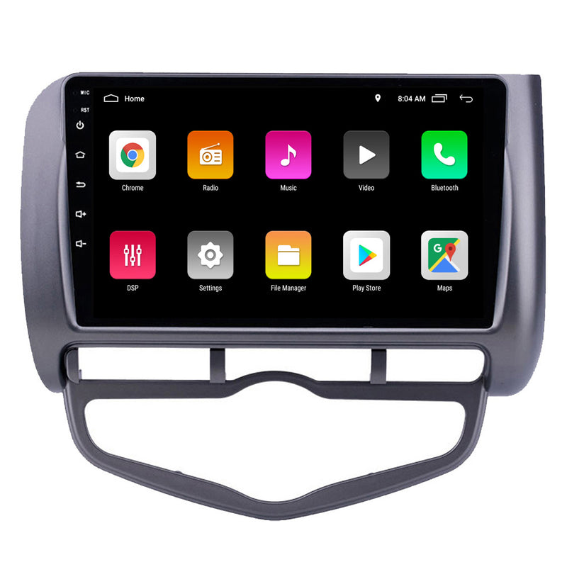 RoverOne Car Stereo Radio Bluetooth CarPlay GPS Navigation for Honda Jazz City 2002 - 2007