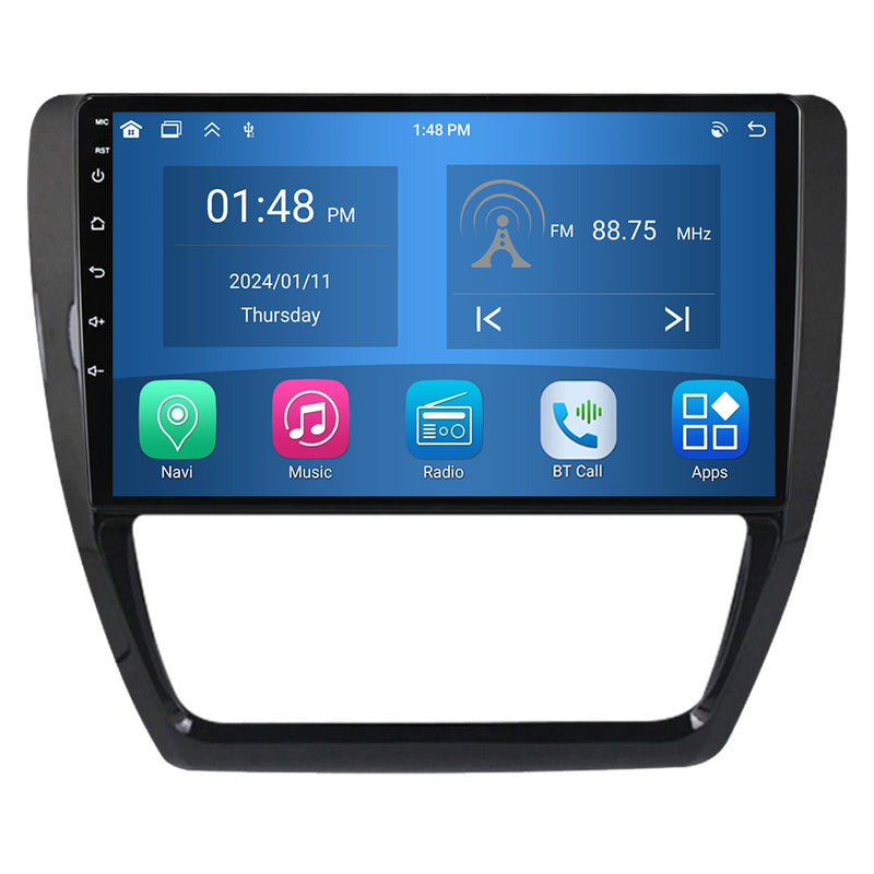 RoverOne Car Stereo Radio Bluetooth CarPlay GPS Navigation for Volkswagen Jetta 6 2011 - 2018
