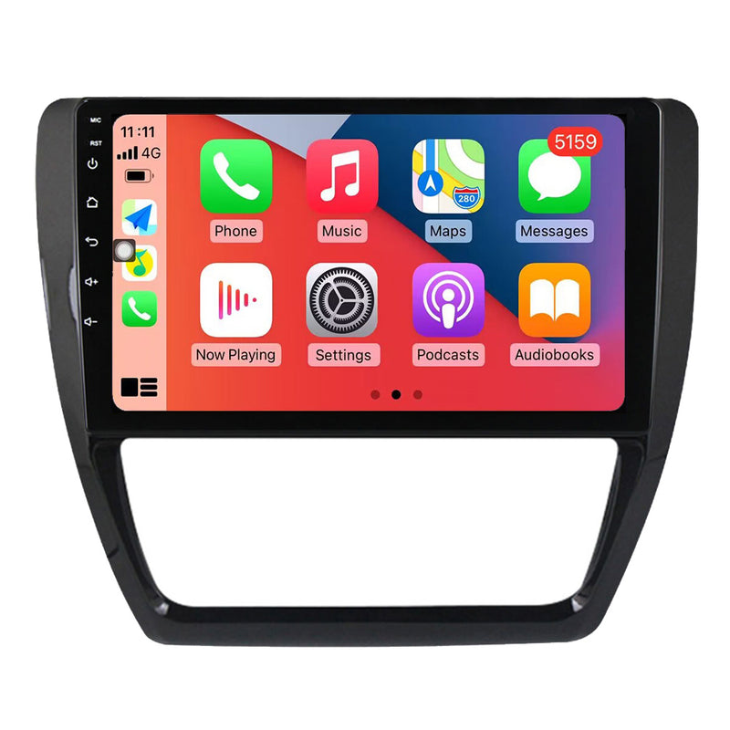 RoverOne Car Stereo Radio Bluetooth CarPlay GPS Navigation for Volkswagen Jetta 6 2011 - 2018