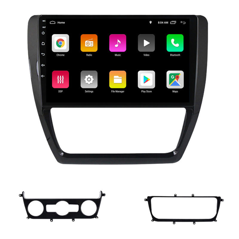 RoverOne Car Stereo Radio Bluetooth CarPlay GPS Navigation for Volkswagen Jetta 6 2011 - 2018
