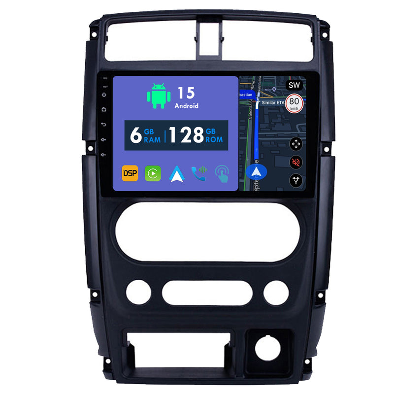 RoverOne Car Stereo Radio Bluetooth CarPlay GPS Navigation for Suzuki Jimny 3 2005 - 2019