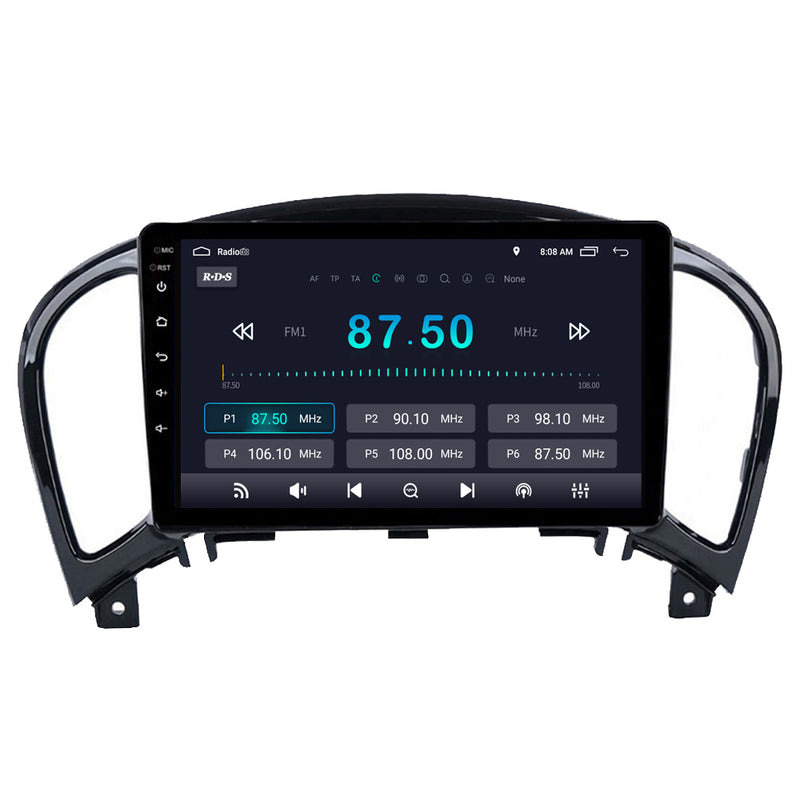 RoverOne Car Stereo Radio Bluetooth CarPlay GPS Navigation for Nissan Juke 2010 - 2014