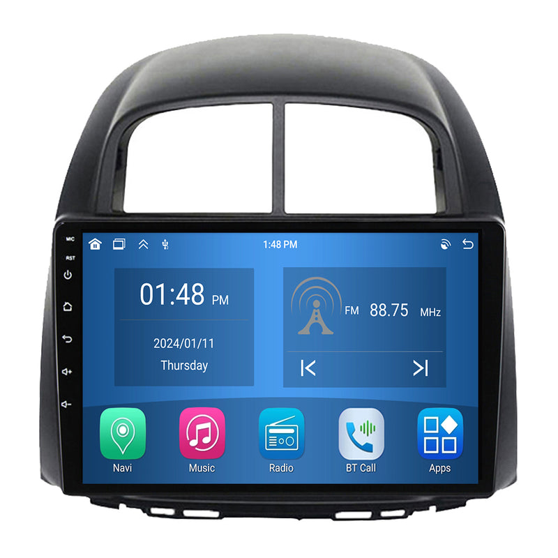 RoverOne Car Stereo Radio Bluetooth CarPlay GPS Navigation for Toyota Passo Daihatsu Boon Sirion for Subaru Justy Perodua
