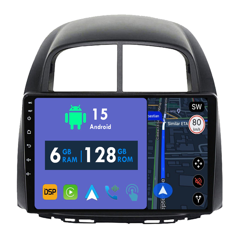 RoverOne Car Stereo Radio Bluetooth CarPlay GPS Navigation for Toyota Passo Daihatsu Boon Sirion for Subaru Justy Perodua