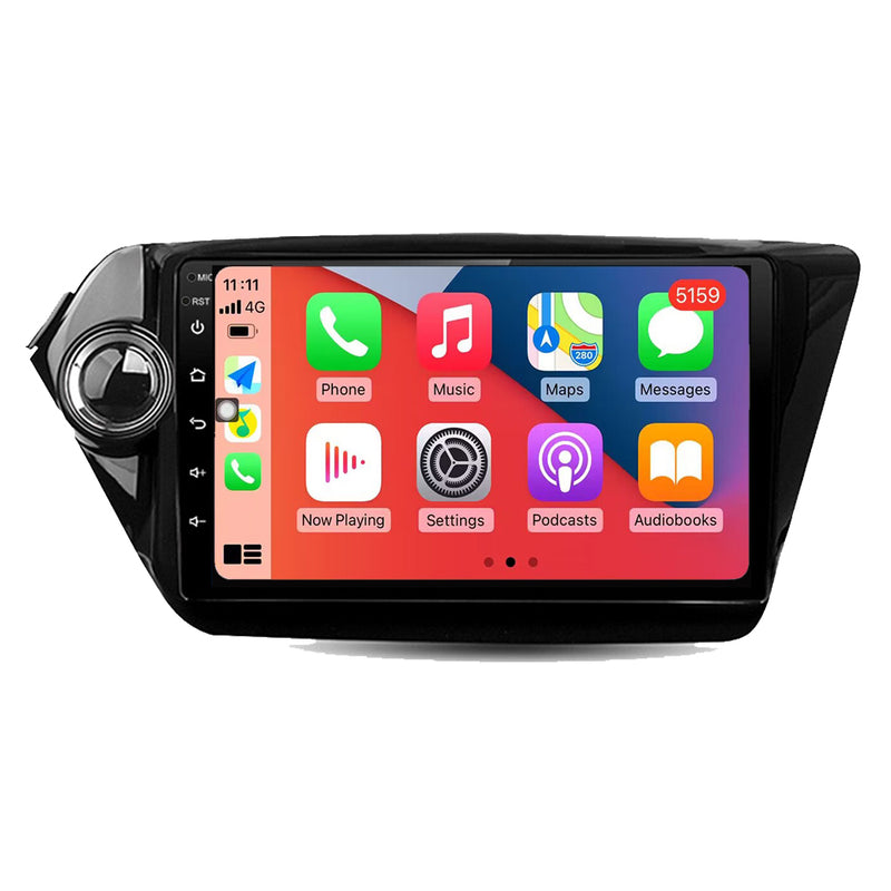 RoverOne Car Stereo Radio Bluetooth CarPlay GPS Navigation for Kia Rio K2 2011 - 2015