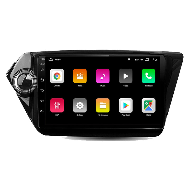 RoverOne Car Stereo Radio Bluetooth CarPlay GPS Navigation for Kia Rio K2 2011 - 2015