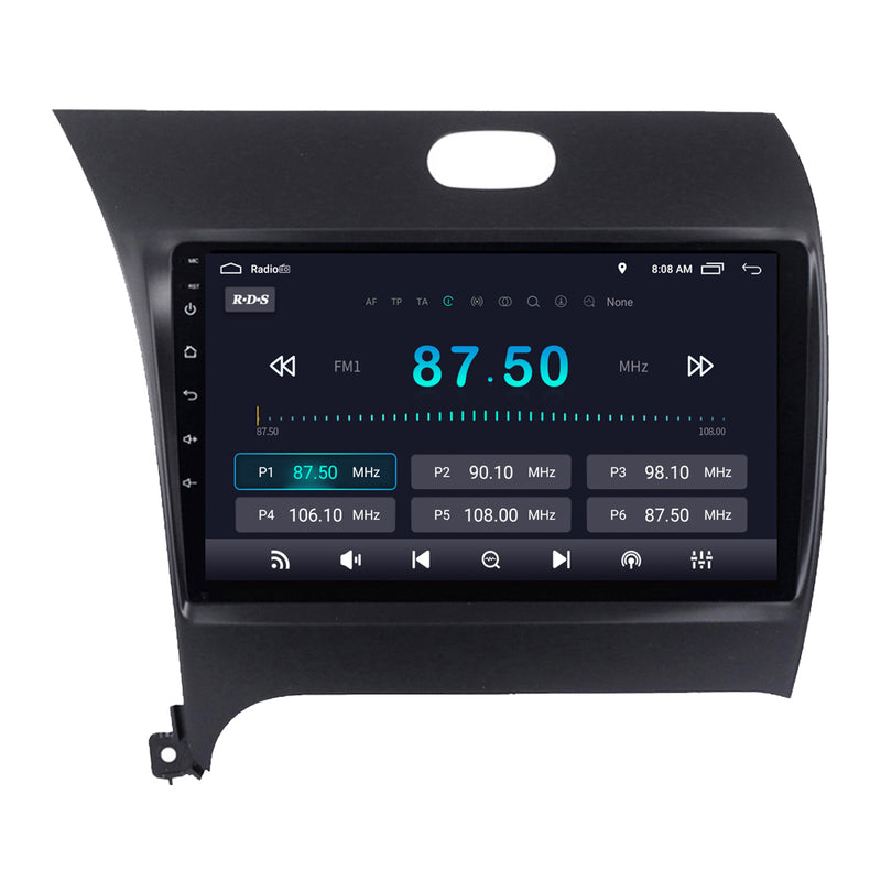 RoverOne Car Stereo Radio Bluetooth CarPlay GPS Navigation for Kia K3 Cerato Forte 2013 - 2017