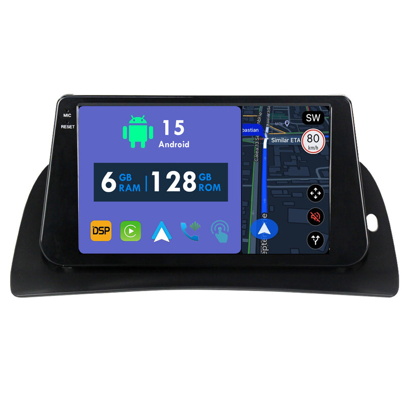 RoverOne Car Stereo Radio Bluetooth CarPlay GPS Navigation for Renault Kangoo 2015 - 2018
