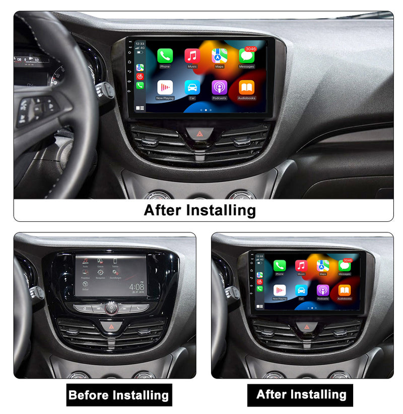 RoverOne Car Stereo Radio Bluetooth CarPlay GPS Navigation for Opel Karl VinFast Fadil 2017 - 2020