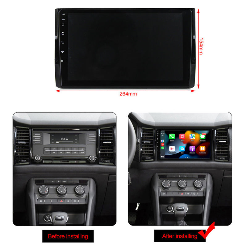 RoverOne Car Stereo Radio Bluetooth CarPlay GPS Navigation for Skoda Kodiaq 2016 - 2021 Karoq NU7 2017 - 2021