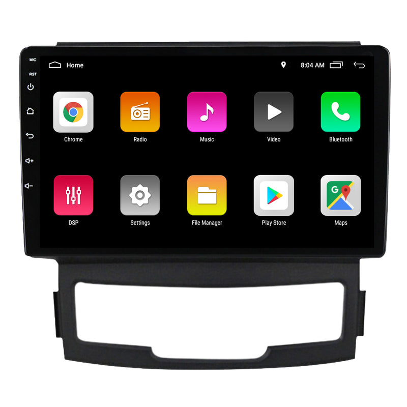RoverOne Car Stereo Radio Bluetooth CarPlay GPS Navigation for SsangYong Korando 3 Actyon 2 2010 - 2013