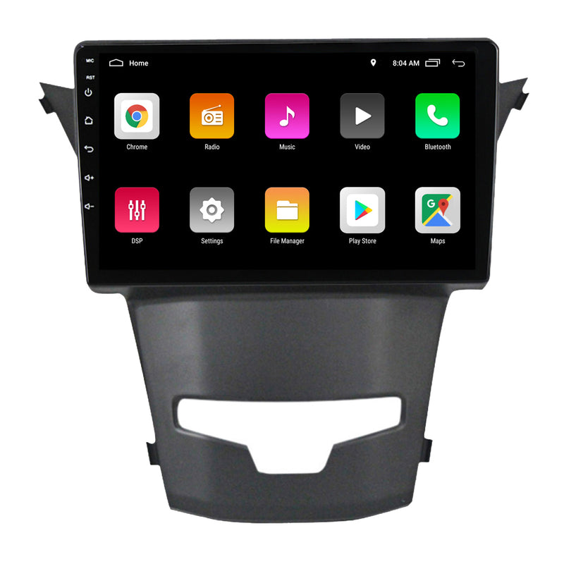 RoverOne Car Stereo Radio Bluetooth CarPlay GPS Navigation for SsangYong Korando 3 Actyon 2 2013 - 2017