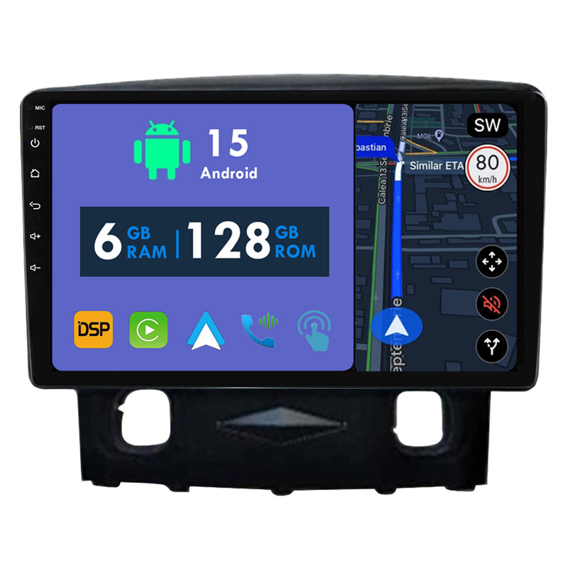 RoverOne Car Stereo Radio Bluetooth CarPlay GPS Navigation for Ford Kuga 2008 2009 2010