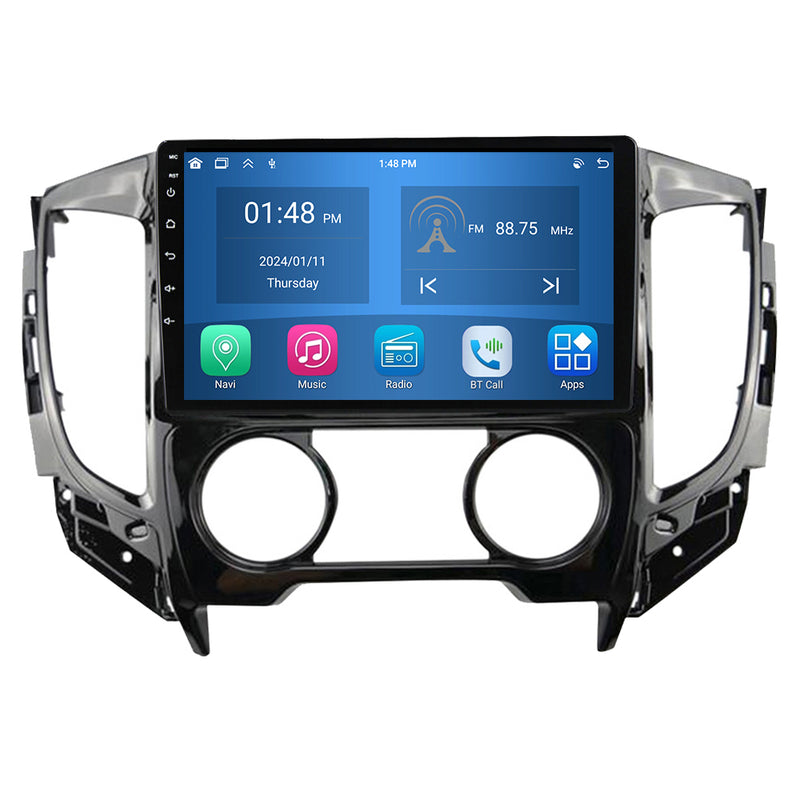 RoverOne Car Stereo Radio Bluetooth CarPlay GPS Navigation for Mitsubishi L200 5 2015 - 2019