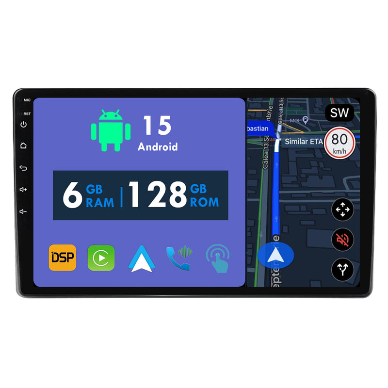 RoverOne Car Stereo Radio Bluetooth CarPlay GPS Navigation for Mitsubishi L200 5 2018 - 2020