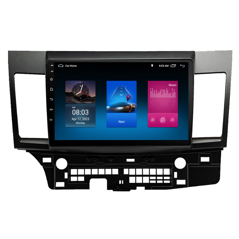 RoverOne Car Stereo Radio Bluetooth CarPlay GPS Navigation for Mitsubishi Lancer 10 CY 2007 - 2012